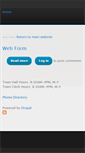 Mobile Screenshot of contact-form.townofwappinger.us